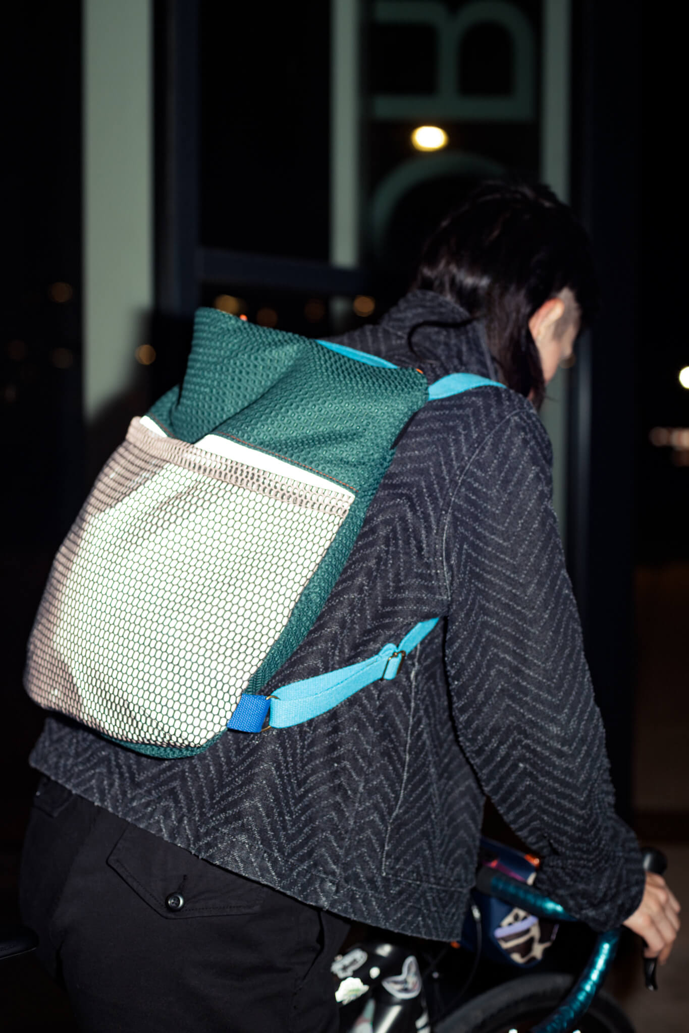 Mosuo réfléchissant vert sapin